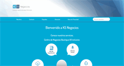 Desktop Screenshot of ksnegocios.com