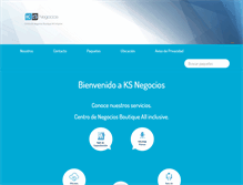 Tablet Screenshot of ksnegocios.com